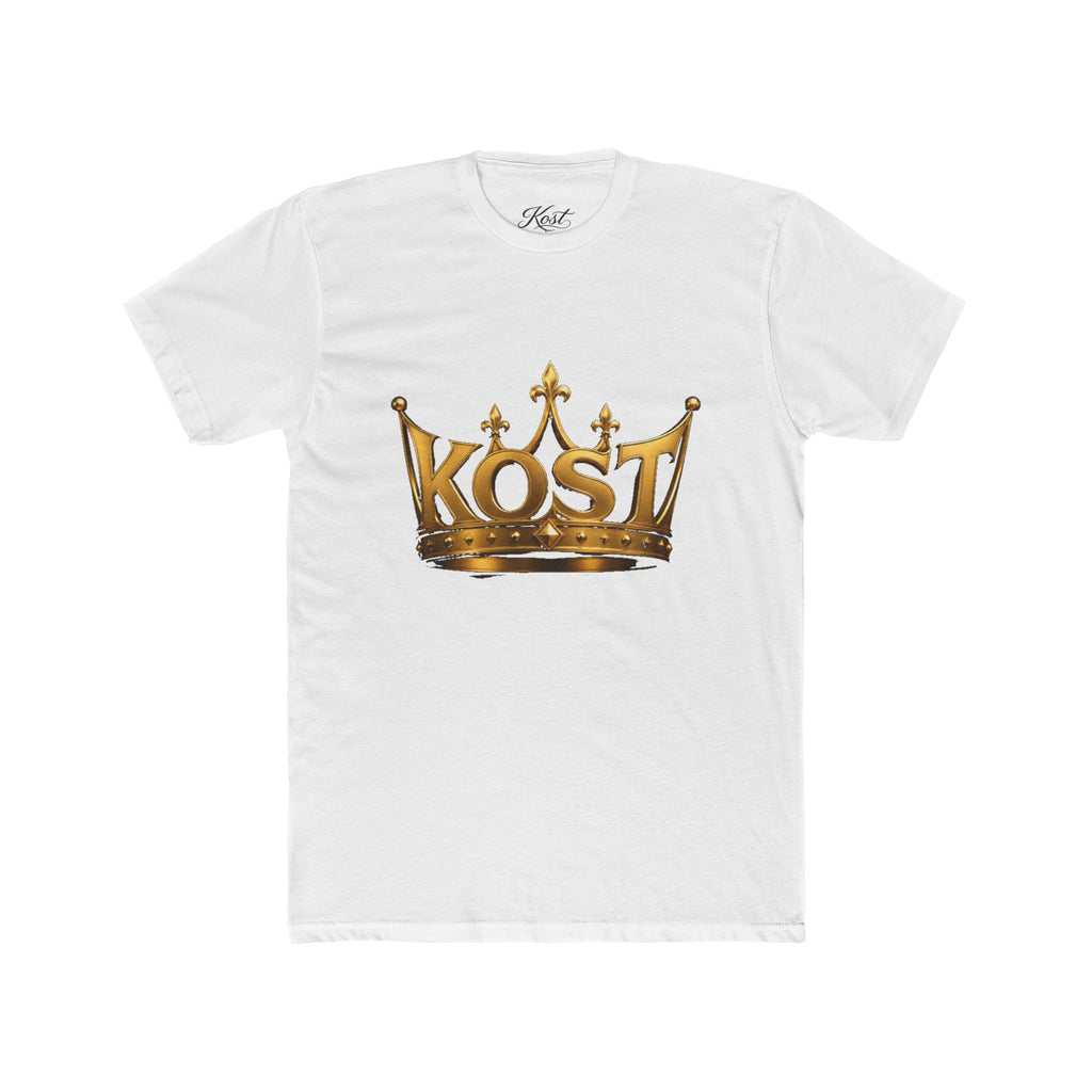KOST Crown Graphic Tee — Gold Crown Logo T‑Shirt