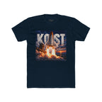 Space Shuttle Launch Graphic Tee — 'KOST' Retro Rocket Crew Shirt