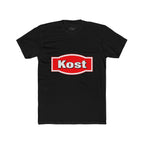 Kost Logo Crew Tee — Retro Red Badge Graphic T‑Shirt