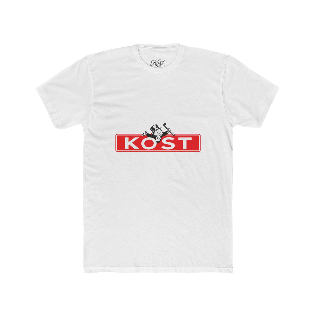 KOST Red Logo Tee — Vintage Boxing Graphic Cotton T‑Shirt