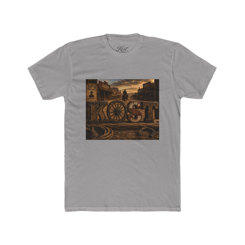 Vintage Industrial Steampunk Cityscape Graphic T-Shirt