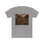 Vintage Industrial Steampunk Cityscape Graphic T-Shirt