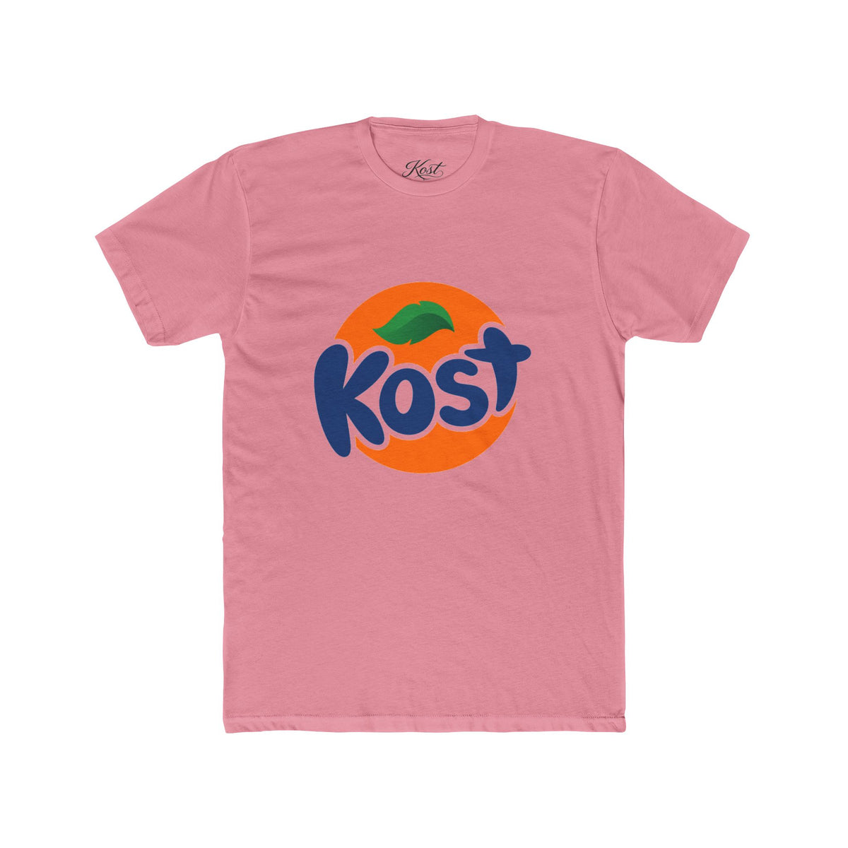 Kost Orange Logo Tee — Retro Citrus Graphic T-Shirt