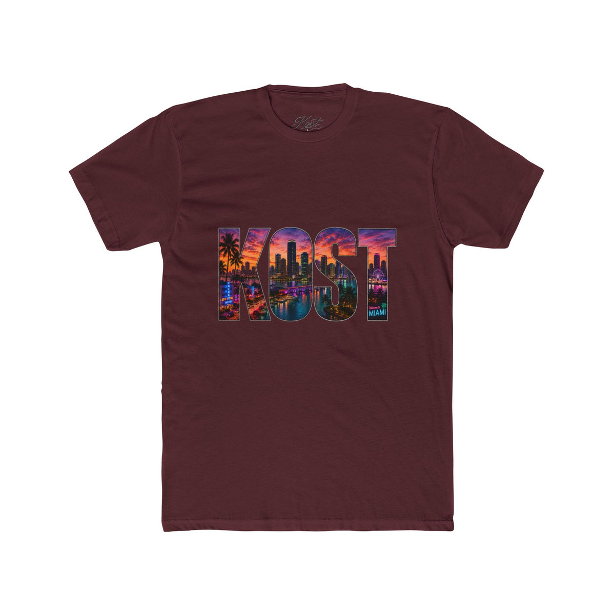 KOST Skyline Tee — Vintage Sunset City Graphic T-Shirt