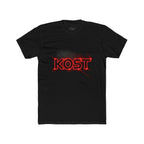 KOST Graphic T-Shirt – Distressed Red Logo Streetwear Tee