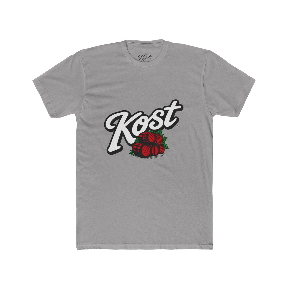 Kost Script Logo T‑Shirt with Strawberry Graphic