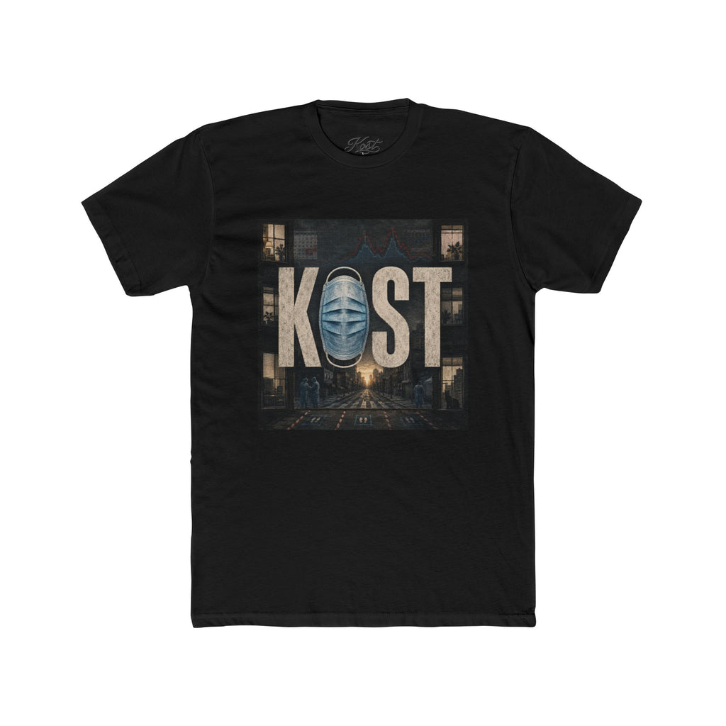 KOST Vintage Microphone Tee — Retro Radio Broadcast Graphic T-Shirt
