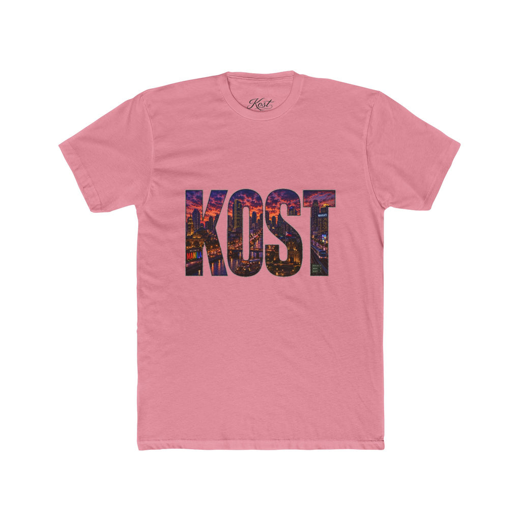 KOST Cityscape Graphic Tee — Bold Lettering Urban Skyline T-Shirt