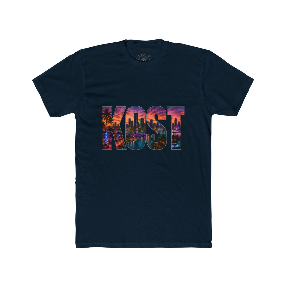 KOST Skyline Tee — Vintage Sunset City Graphic T-Shirt