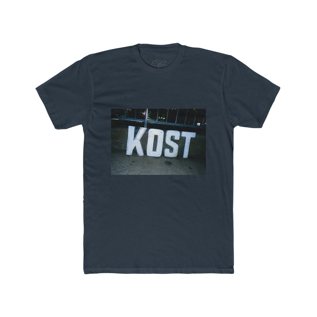 KOST Logo Graphic Tee — Vintage Street Sign Photo T-Shirt