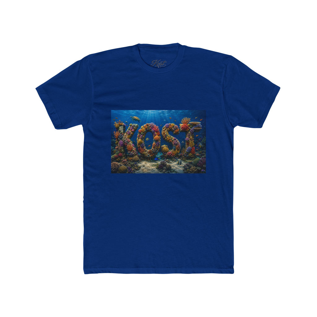 KOST Coral Reef Graphic Tee — Ocean Fish Typography Shirt
