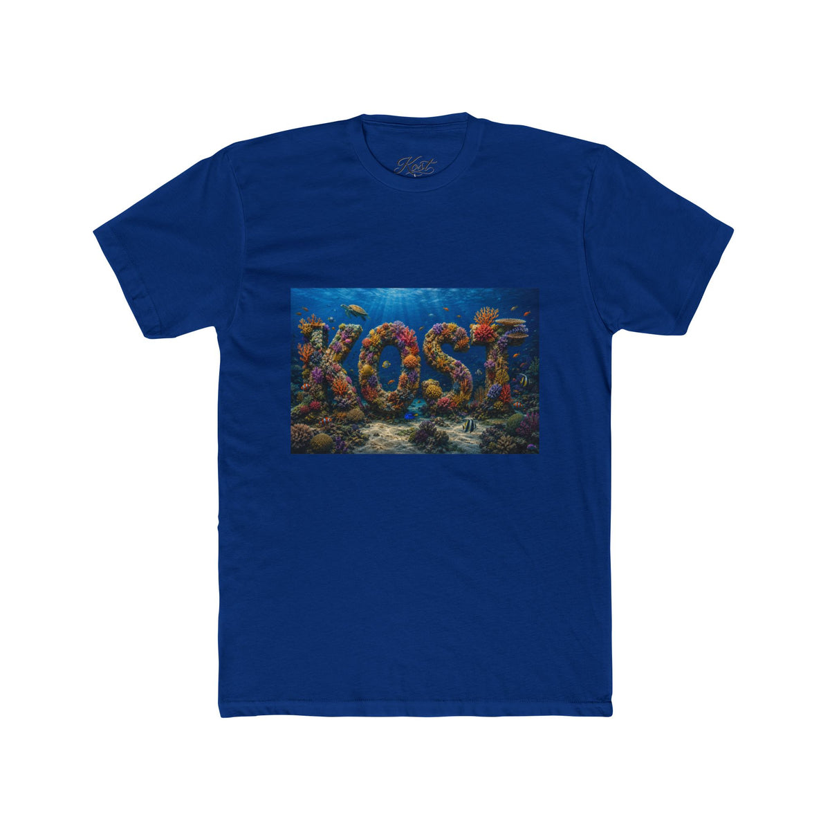 KOST Coral Reef Graphic Tee — Ocean Fish Typography Shirt