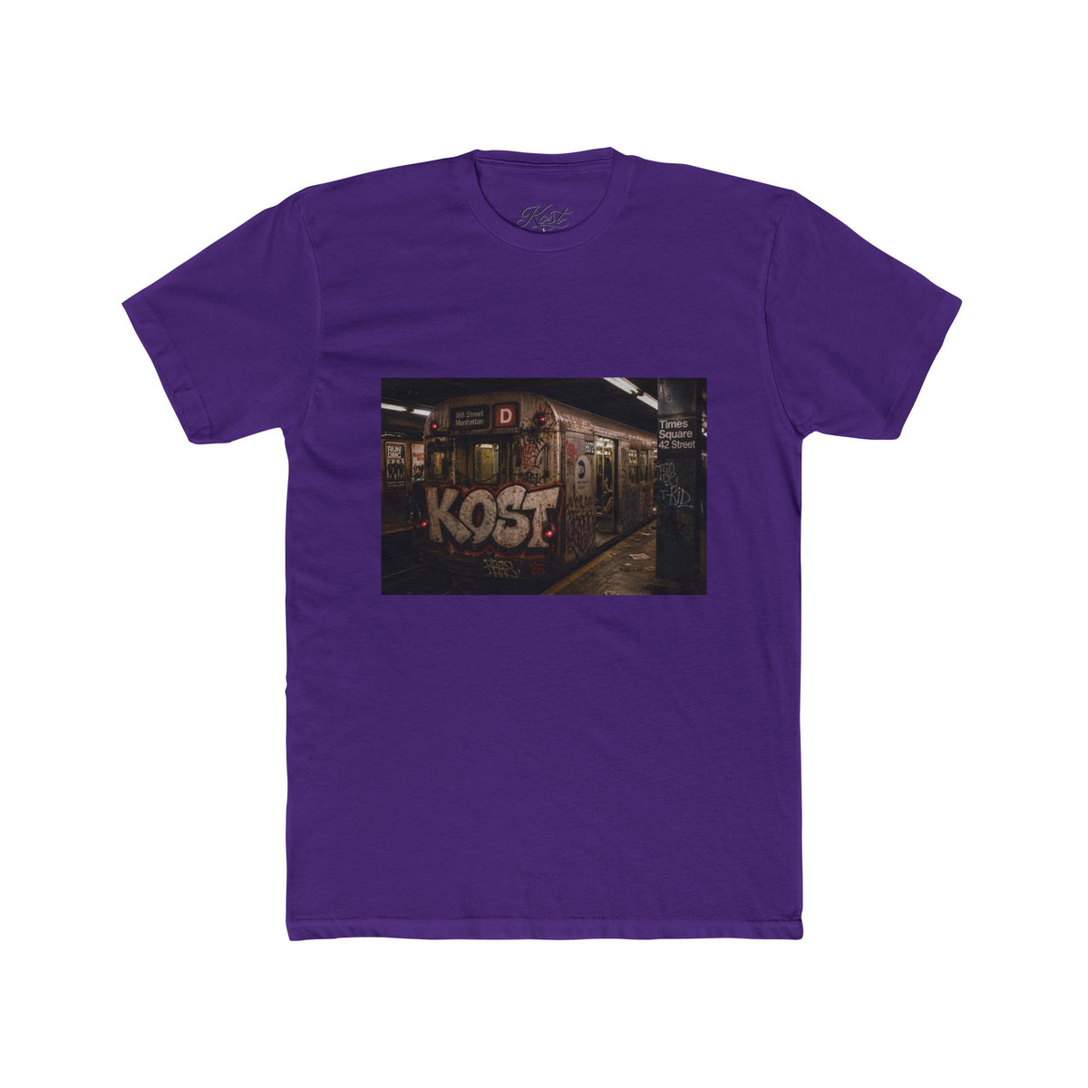 KOST Subway Graffiti Tee — Urban Streetwear Graphic T-Shirt