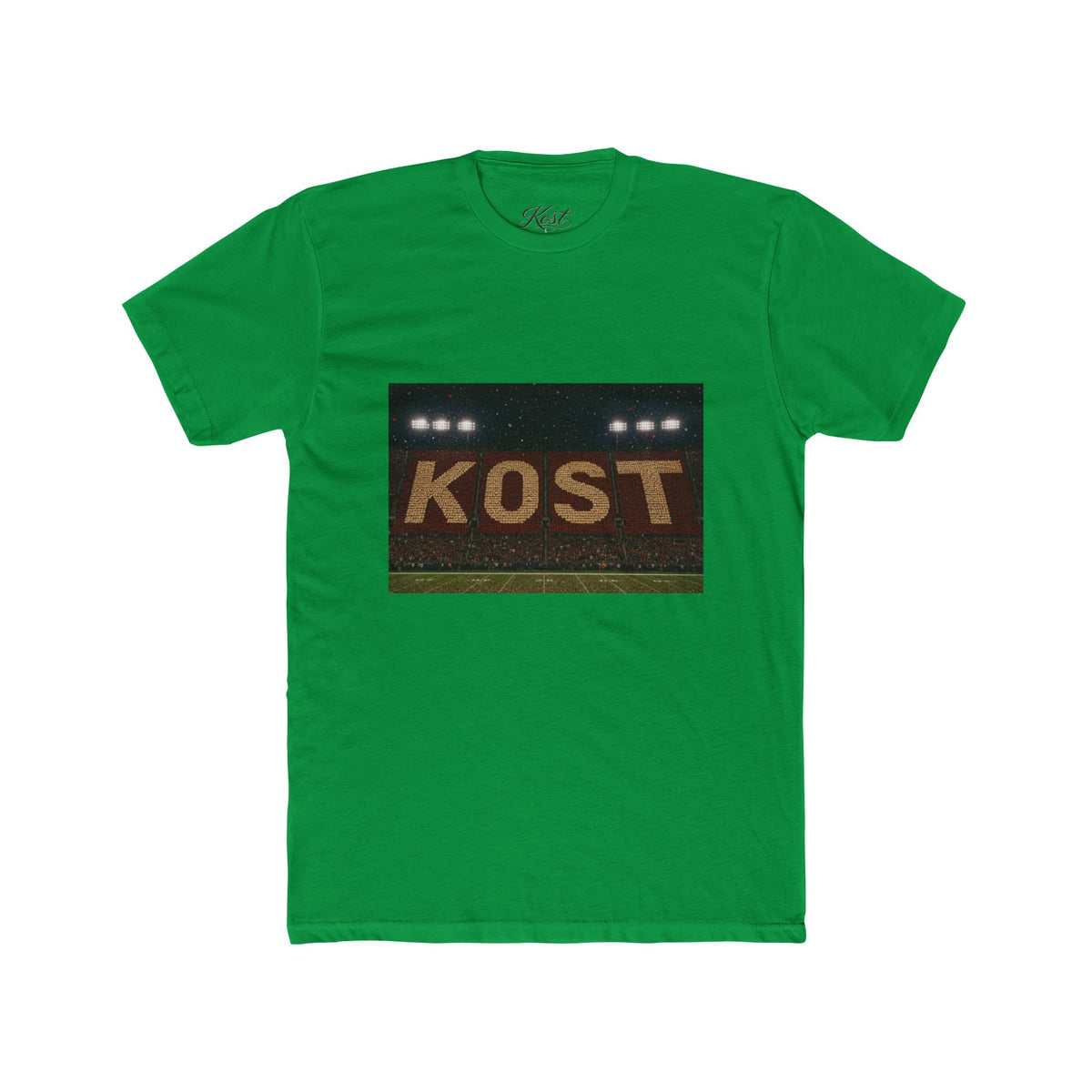 KOST Stadium Lights Graphic Tee — Vintage Sports Field Logo T-Shirt