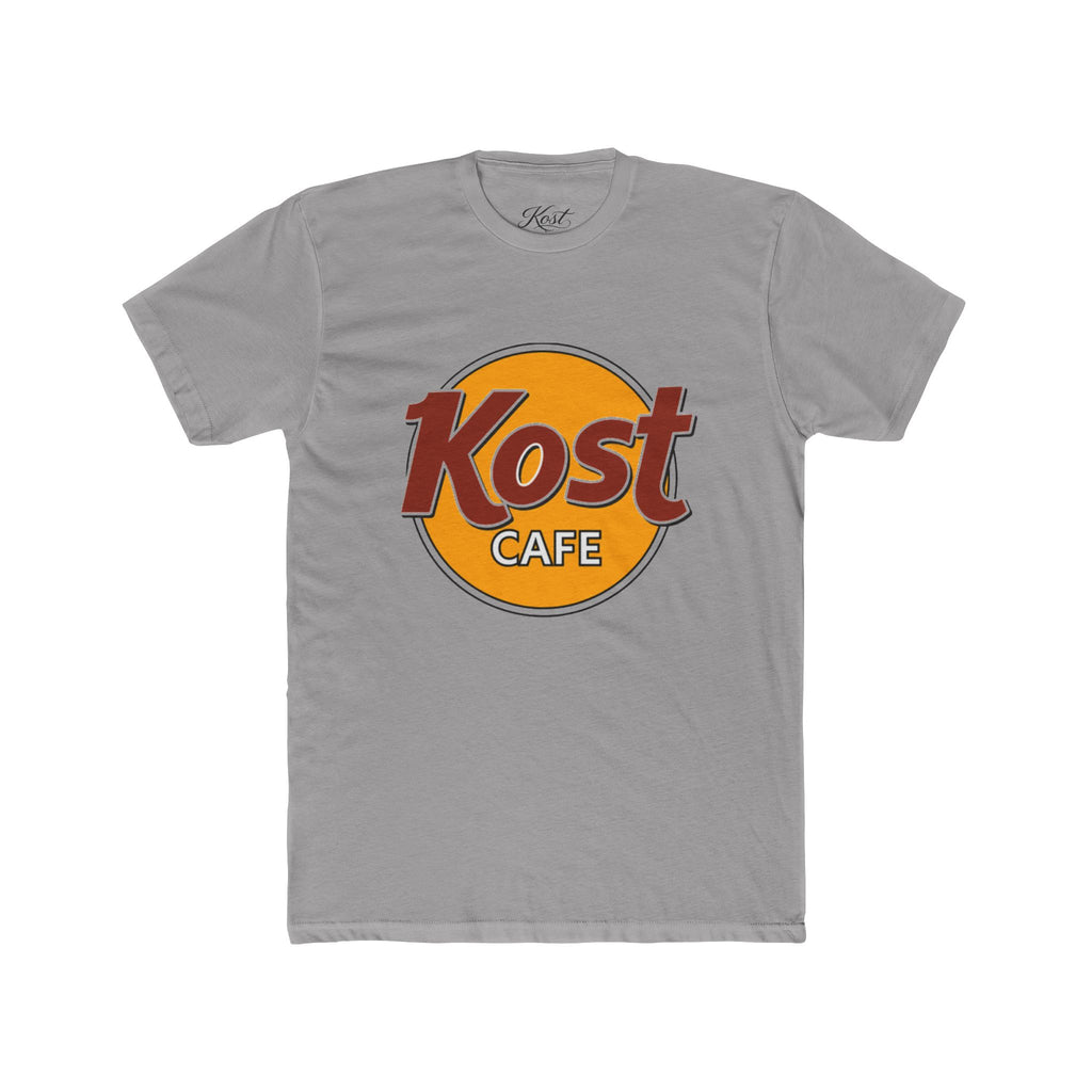 Kost Café Logo Tee — Vintage Retro Coffee Shop T-Shirt