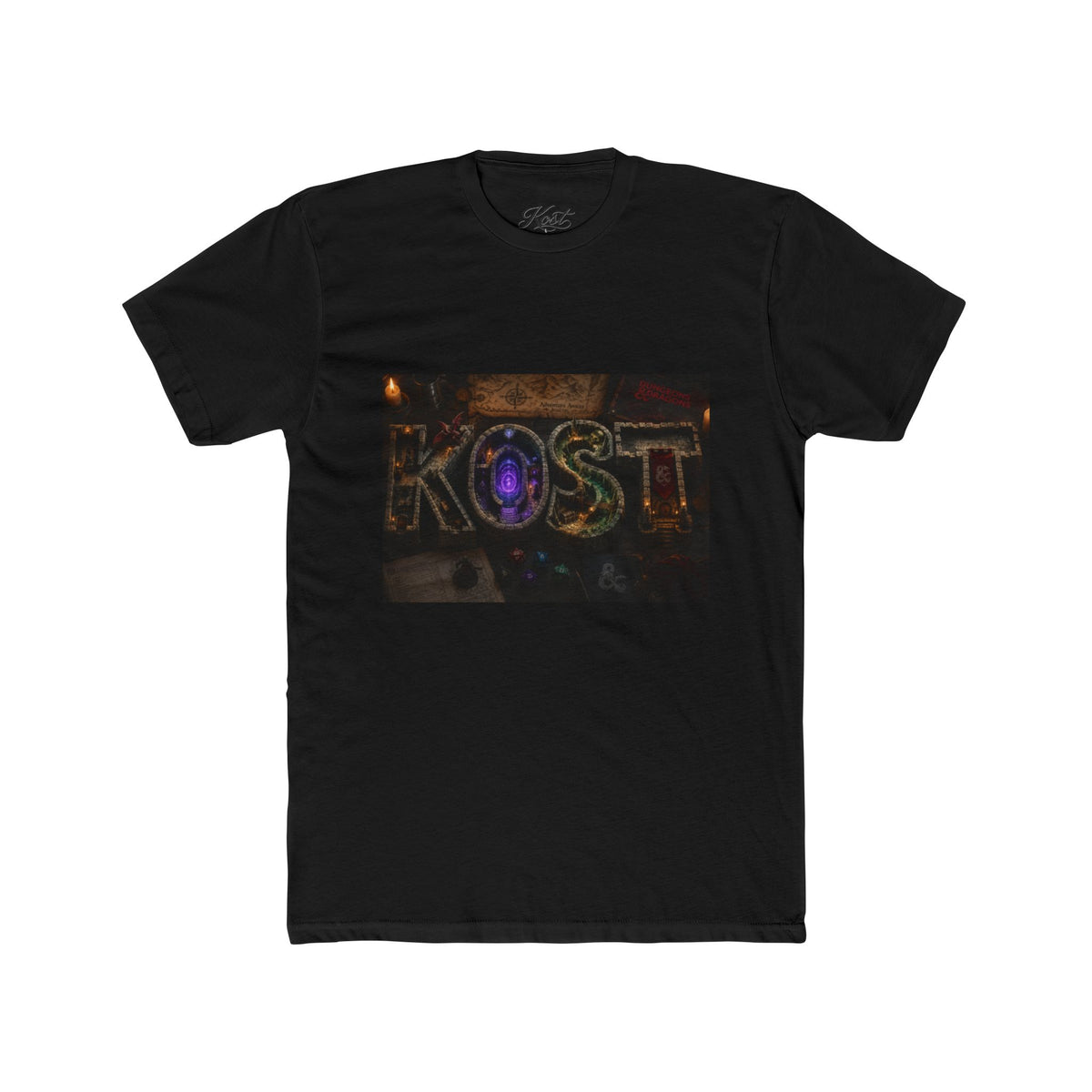 Kost Arcade Logo T‑Shirt — Retro Neon Gaming Crew Tee