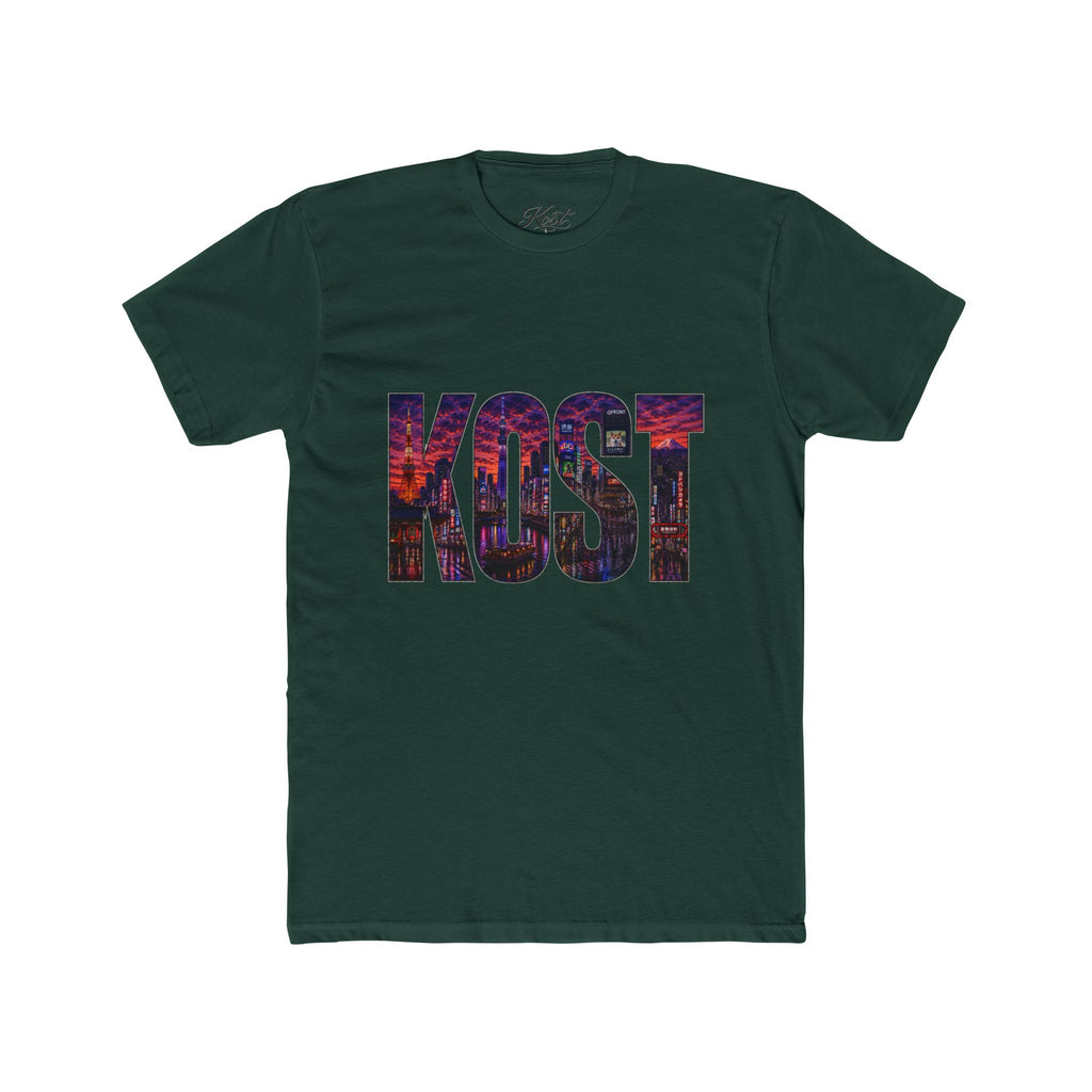 KOST Graphic Tee — Bold Cityscape Lettering T‑Shirt