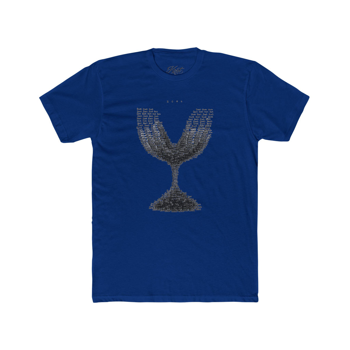Vintage Wine Glass Graphic T-Shirt