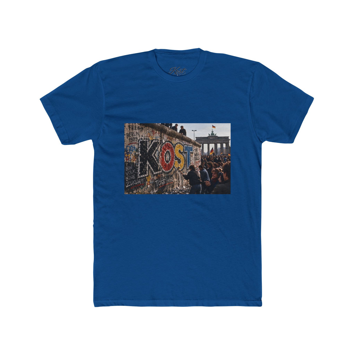 Berlin Wall Photo Tee — 'KOST' Street Art Crew Shirt
