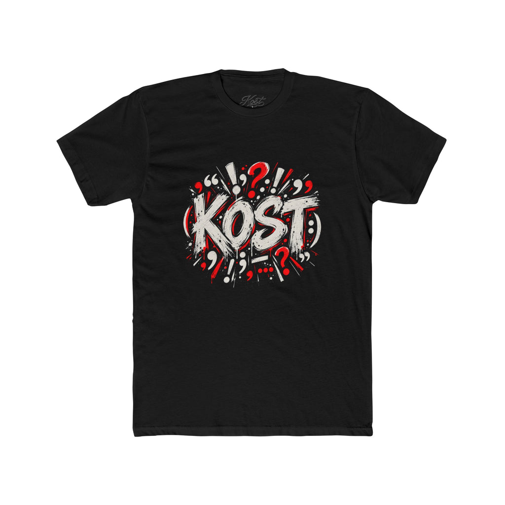 KOST? Graphic T-Shirt – Quirky Question Mark Design