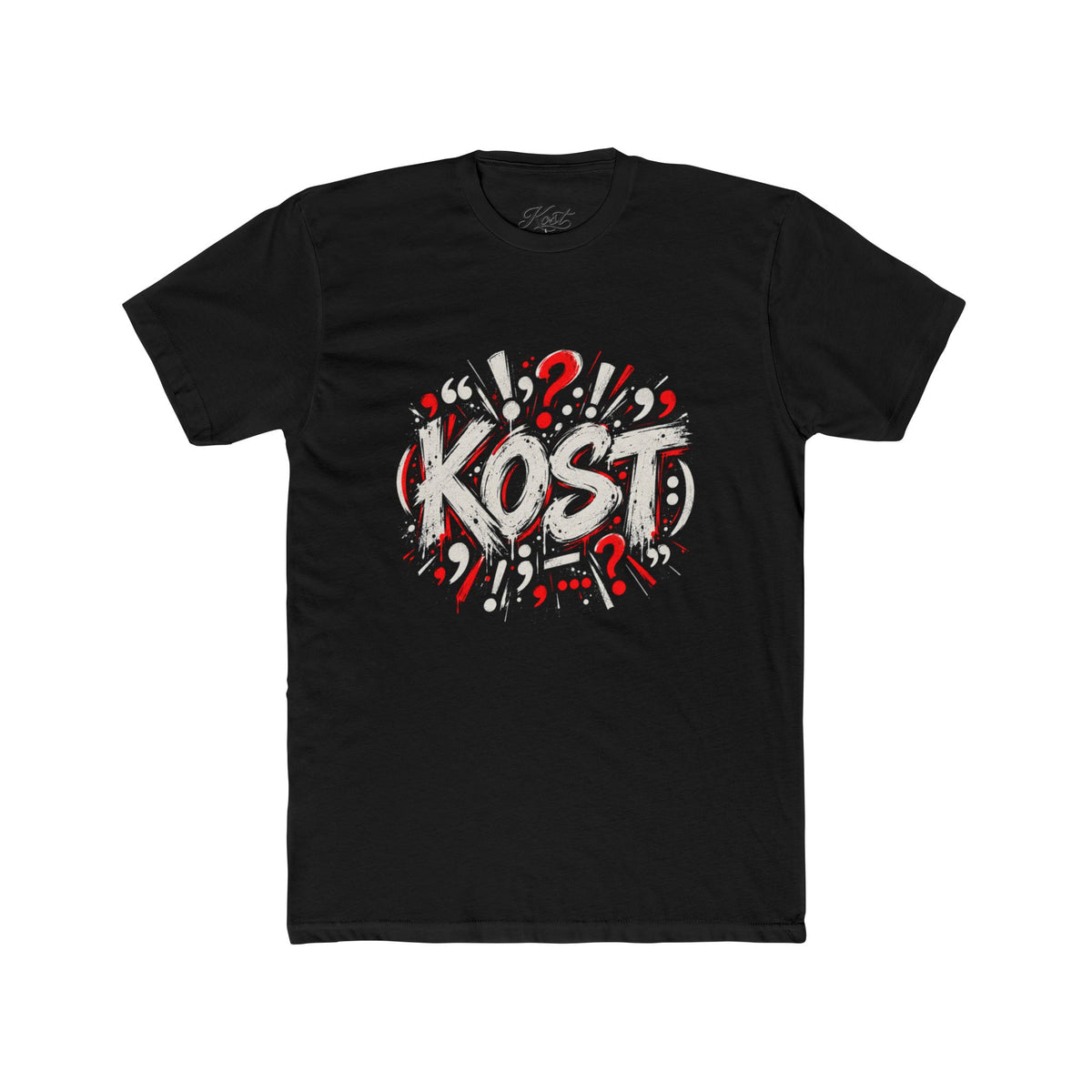 KOST? Graphic T-Shirt – Quirky Question Mark Design