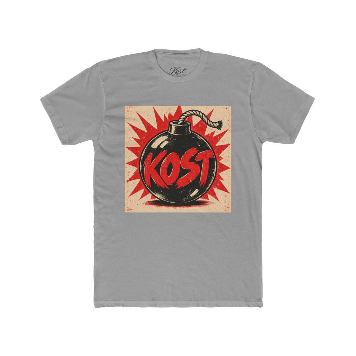 KOST Bomb Graphic Tee — Retro Explosive Band Shirt