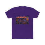 KOST Cityscape Tee — Sunset Photo Lettering Graphic T‑Shirt
