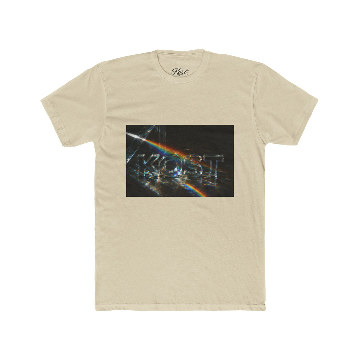 Abstract Rainbow Distortion Graphic T-Shirt