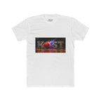 Cosmic Burst Tee — 'KOST' Retro Space Graphic T-Shirt