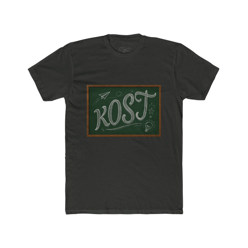 Chalkboard 'ROST' Graphic Tee — Retro School Vibe Shirt