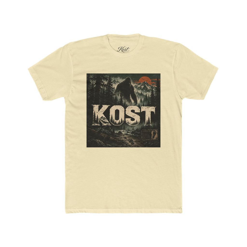 KOST Bigfoot Forest Tee — Vintage Sasquatch Mountain Graphic Shirt