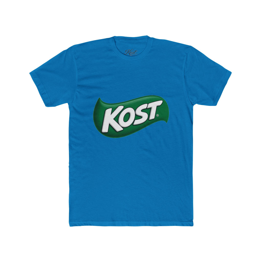 Kost Logo Tee — Retro Green Badge Graphic T-Shirt