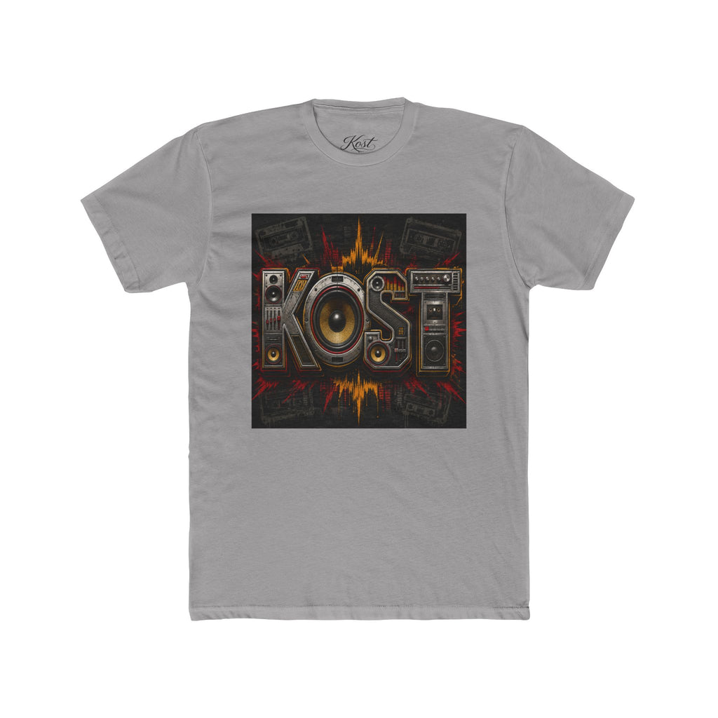 KOST DJ Speaker Tee — Vintage Boombox Music T‑Shirt