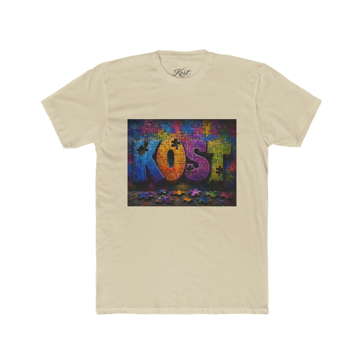 KOST Colorful Graffiti Crew T-Shirt — Vibrant Urban Street Art Tee