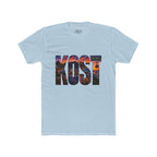 KOST Cityscape Tee — Sunset Photo Lettering Graphic T‑Shirt