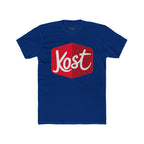 Kost Logo Tee — Retro Red Hexagon Graphic T-Shirt