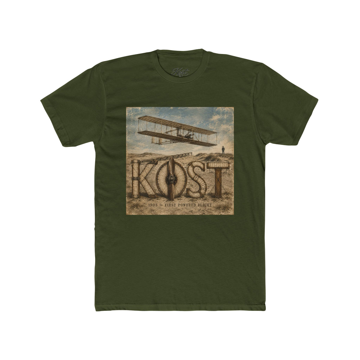 Vintage Biplane 'KOST' Graphic Tee
