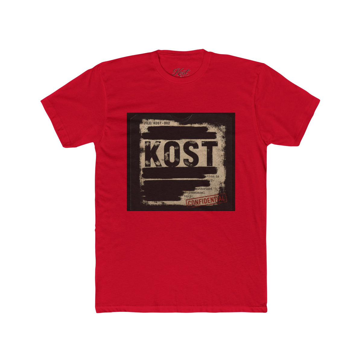 KOST Vintage Stamp Tee — Retro Graphic Cotton T-Shirt