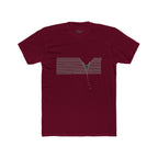 Minimalist V-Neck Optical Illusion T-Shirt