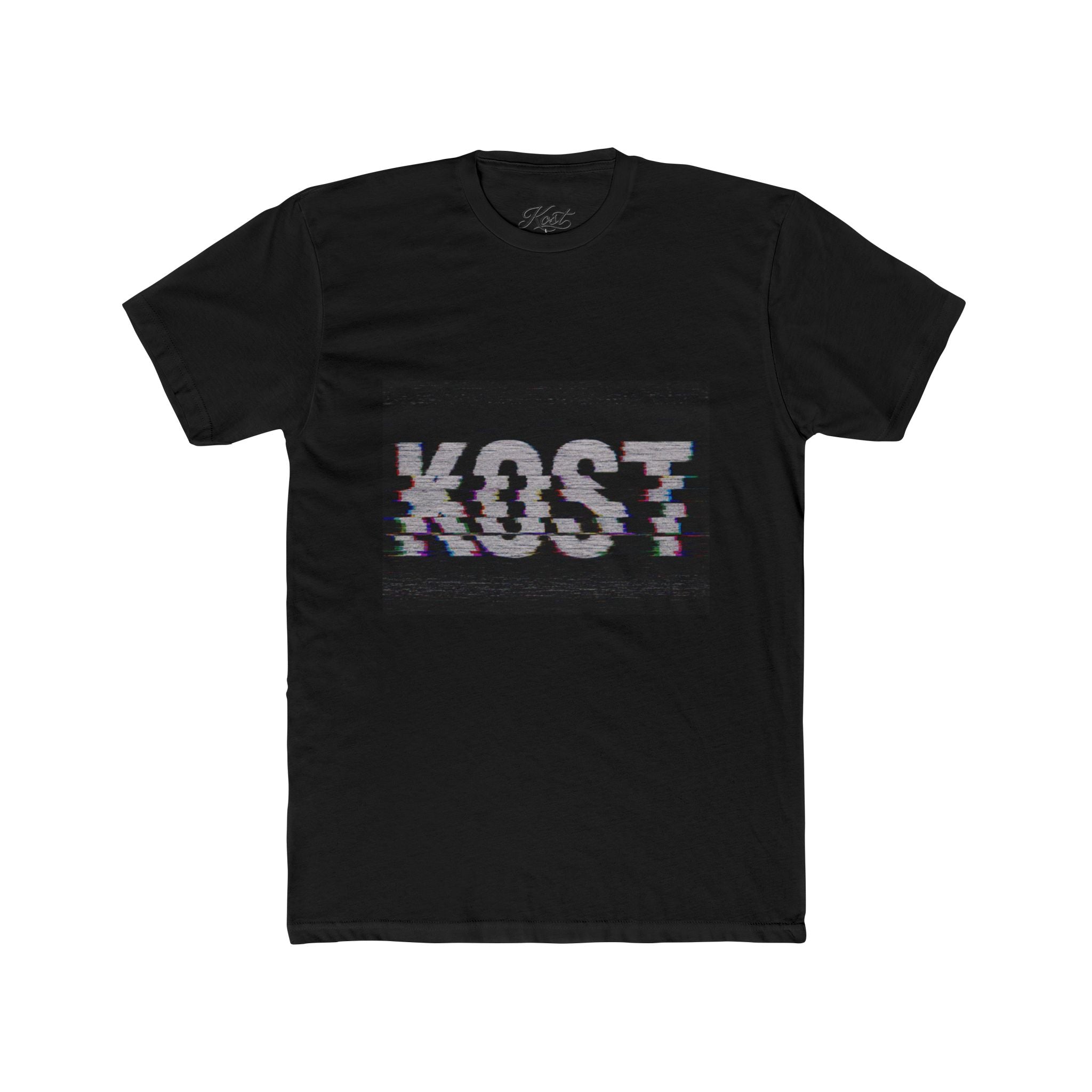 KOST Glitch Logo Tee — Retro Vaporwave Graphic T‑Shirt