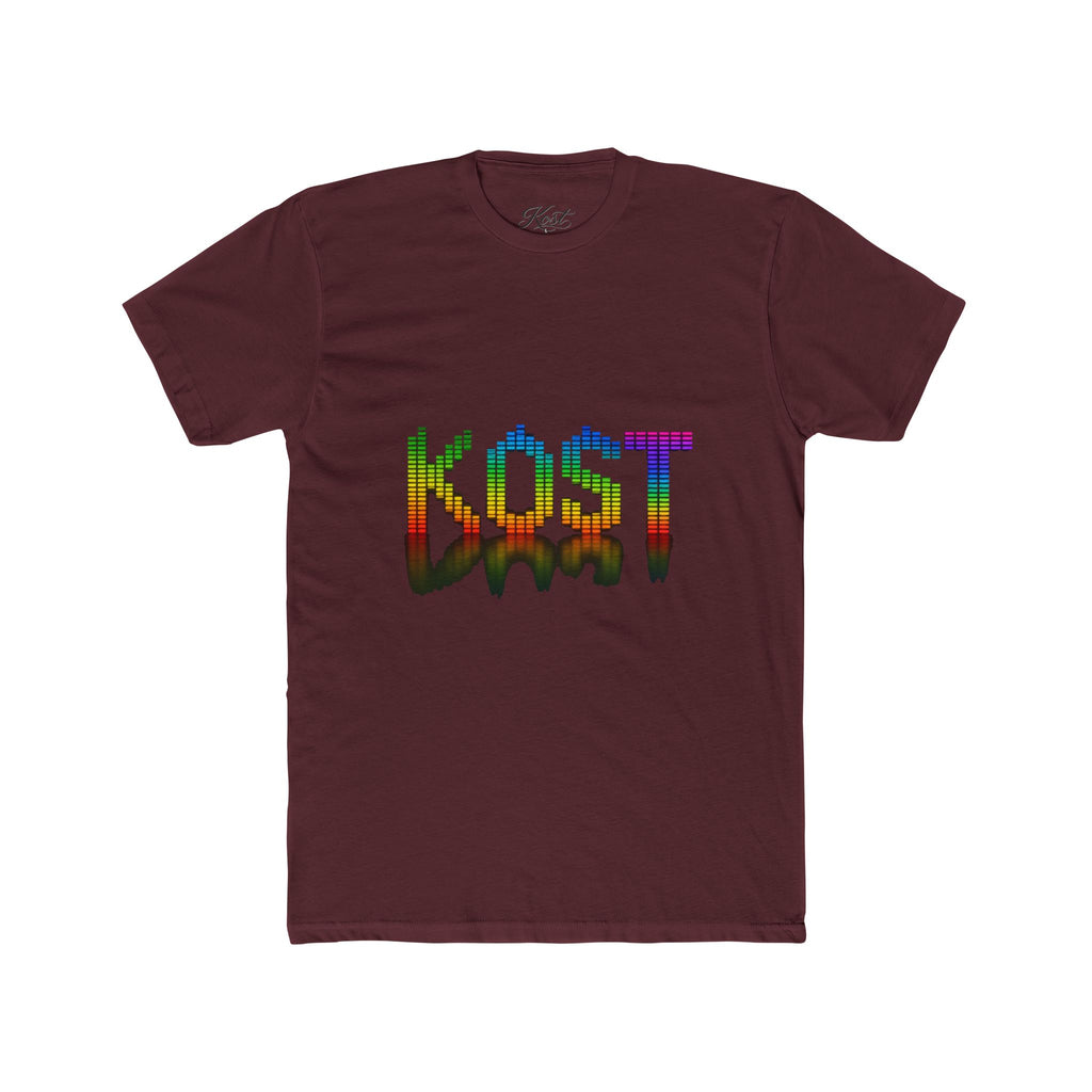 KØST Rainbow Drip Tee — Retro Pixel Pride Graphic T-Shirt