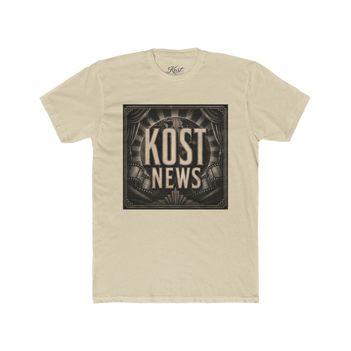 KOST News Retro Logo Tee