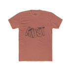 KOST Sketch Logo Tee — White Cotton Graphic T‑Shirt