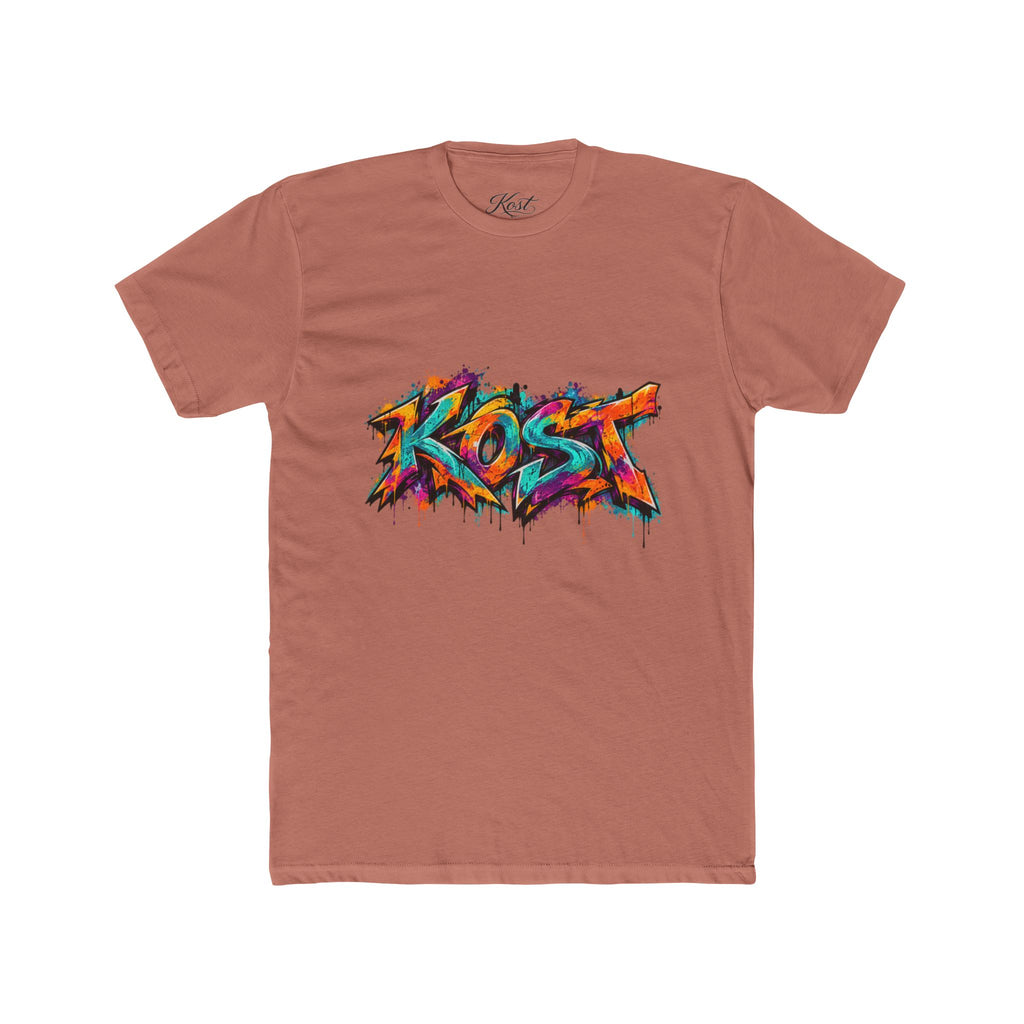 Graffiti 'Kost' Crew T-Shirt — Colorful Street Art Tee