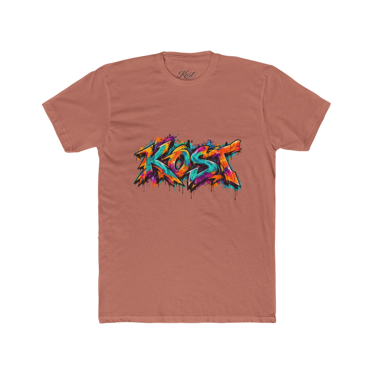 Graffiti 'Kost' Crew T-Shirt — Colorful Street Art Tee