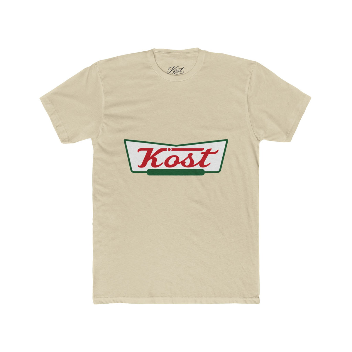Kost Logo Tee — Retro Script Logo T-Shirt