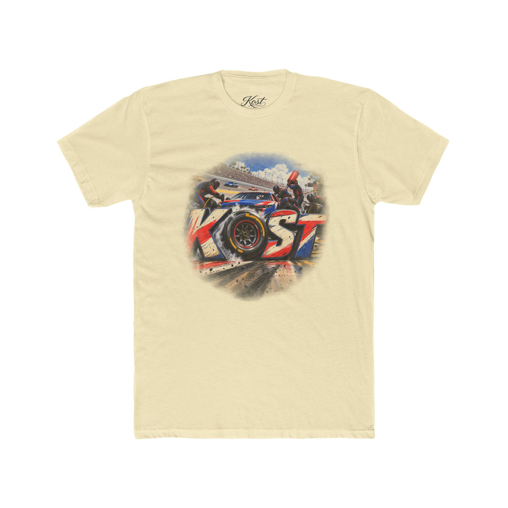 KOST Racing Motorcycle Tee — Vintage Track Bike Graphic Shirt