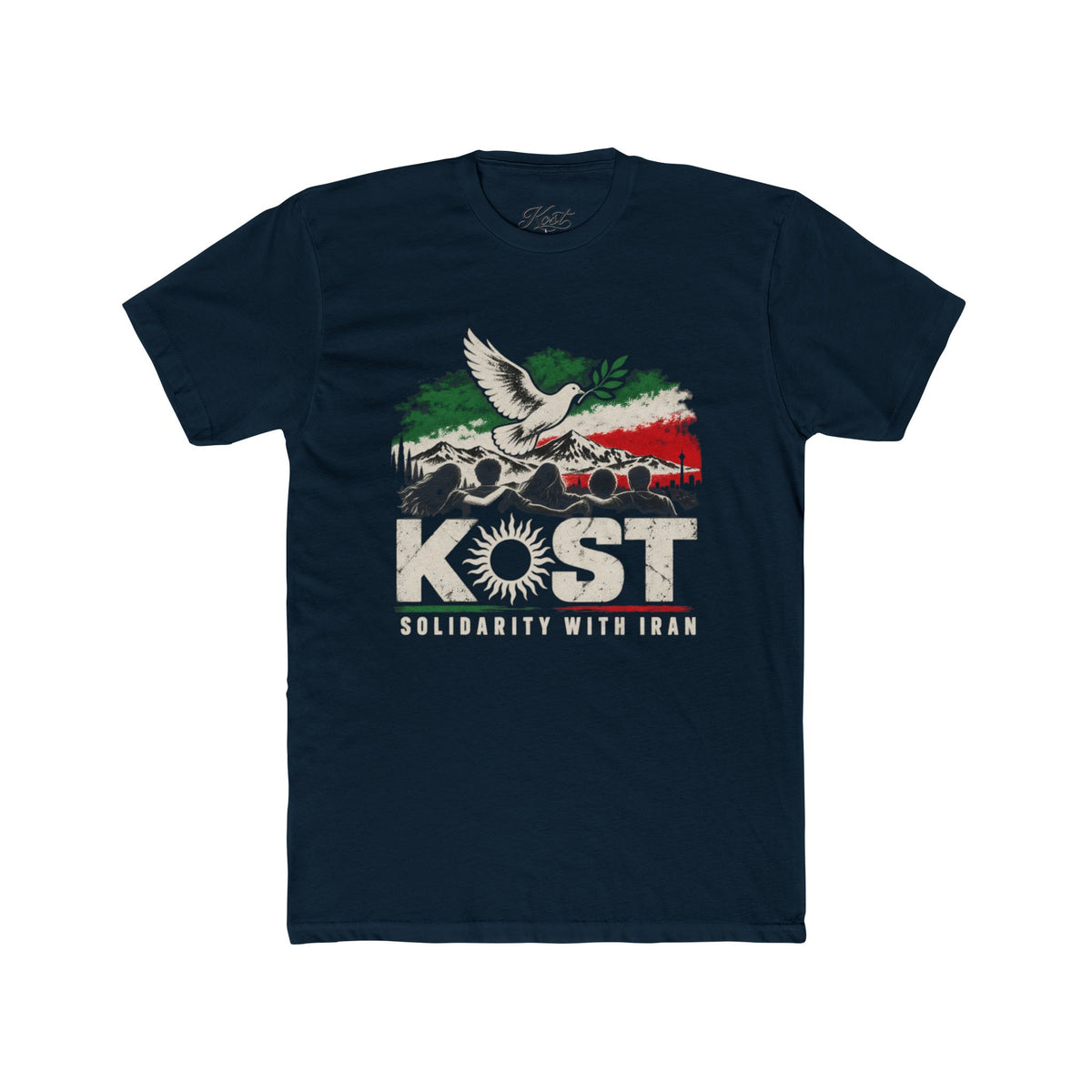 KOST Solidarity With Iran Graphic T-Shirt