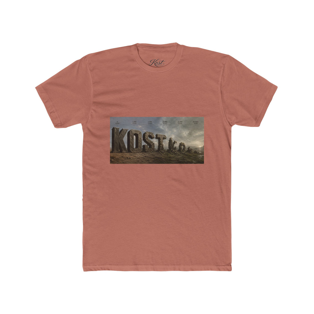 KOSTKO Mountain Landscape Graphic T-Shirt