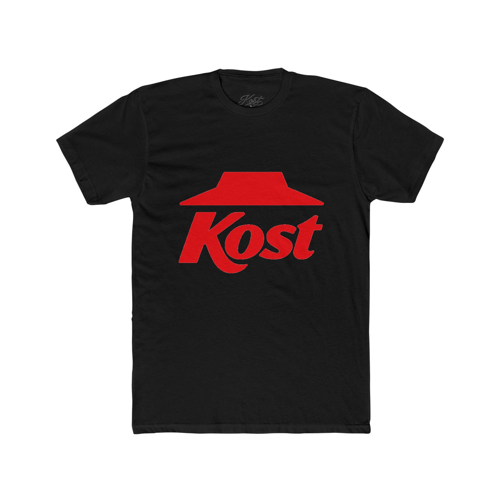 Kost Logo Tee — Retro Red Hat Graphic T-Shirt